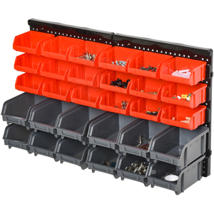 DURHAND 30 Cubbie On Wall Storage Board Tool