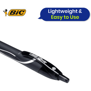 BIC Gelocity Retractable Gel Pens Pack of 3