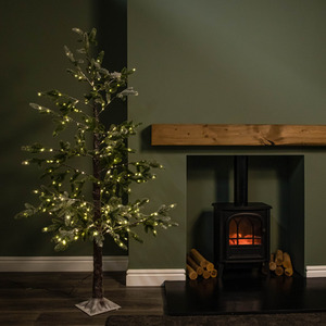Snow Christmas Tree with 312 Warm White LEDs