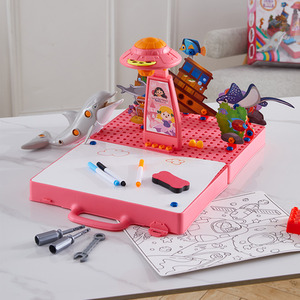 Projector Painting Puzzle Box Set for Kid