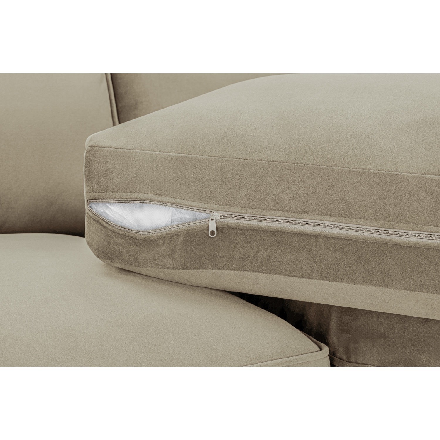 Belgravia U Shape Corner Sofa - Beige