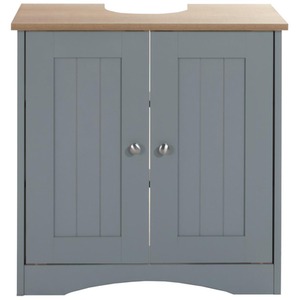 Blue Bathroom Under Sink Cabinet Storage Furniture shot 7357300