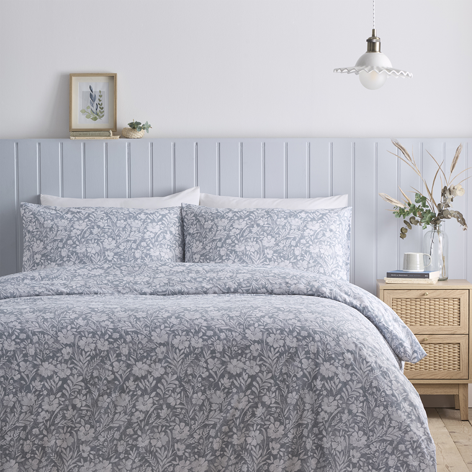 Charlotte Thomas Olivia Duvet Cover Set - Grey King