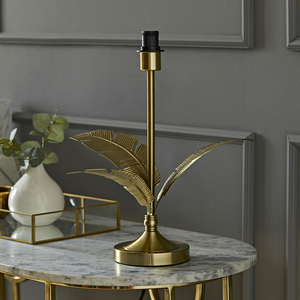 Christina Palm Leaf Table Lamp Base