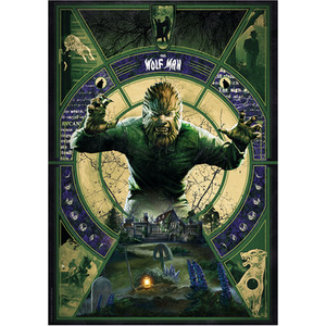 Universal Monsters The Wolfman Limited Edition Art Print