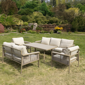 Luxury Outdoor Aluminium Sofa Set