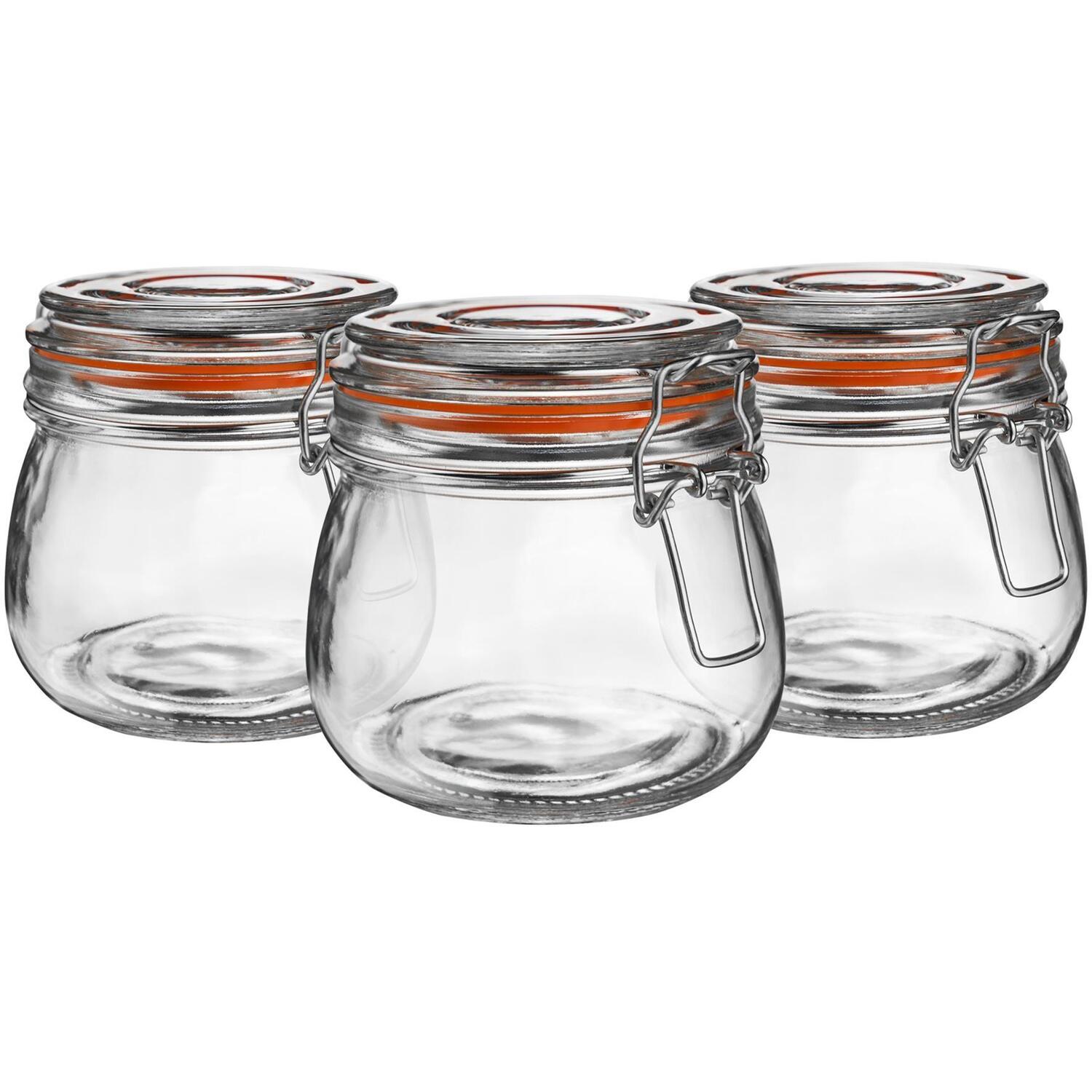Image of Glass Storage Jar - 500ml -&hellip;