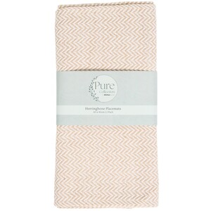 Pack of 2 Herringbone Placemats