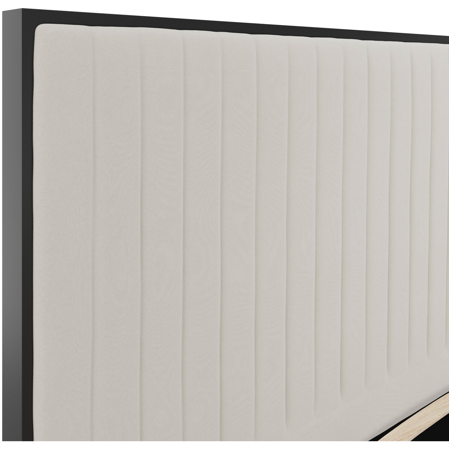 Berkeley Bed - Cream Double