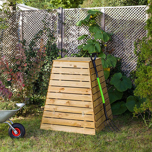 Wooden Beehive Composter Compost Bin 625L