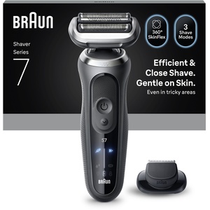 Braun Series 7 72-G1200S Electric Shaver, 1 Attachment - Grey
