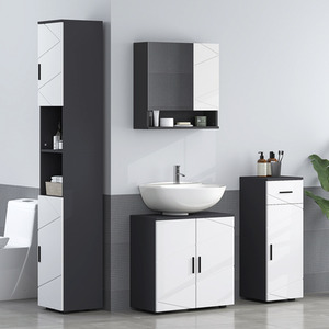 kleankin Bathroom Cabinet Set