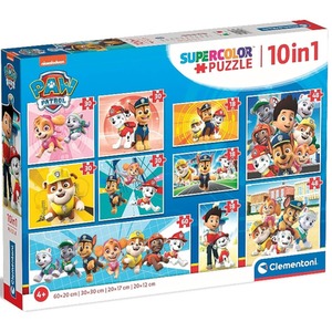Paw Patrol 10 in 1 Puzzle Set