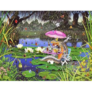 Pissed as a Newt - Mike Jupp Jigsaw Puzzle - 1000 pc. jigsaw puzzle