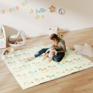 AIYAPLAY Foldable Double-Sided Baby Play Mat