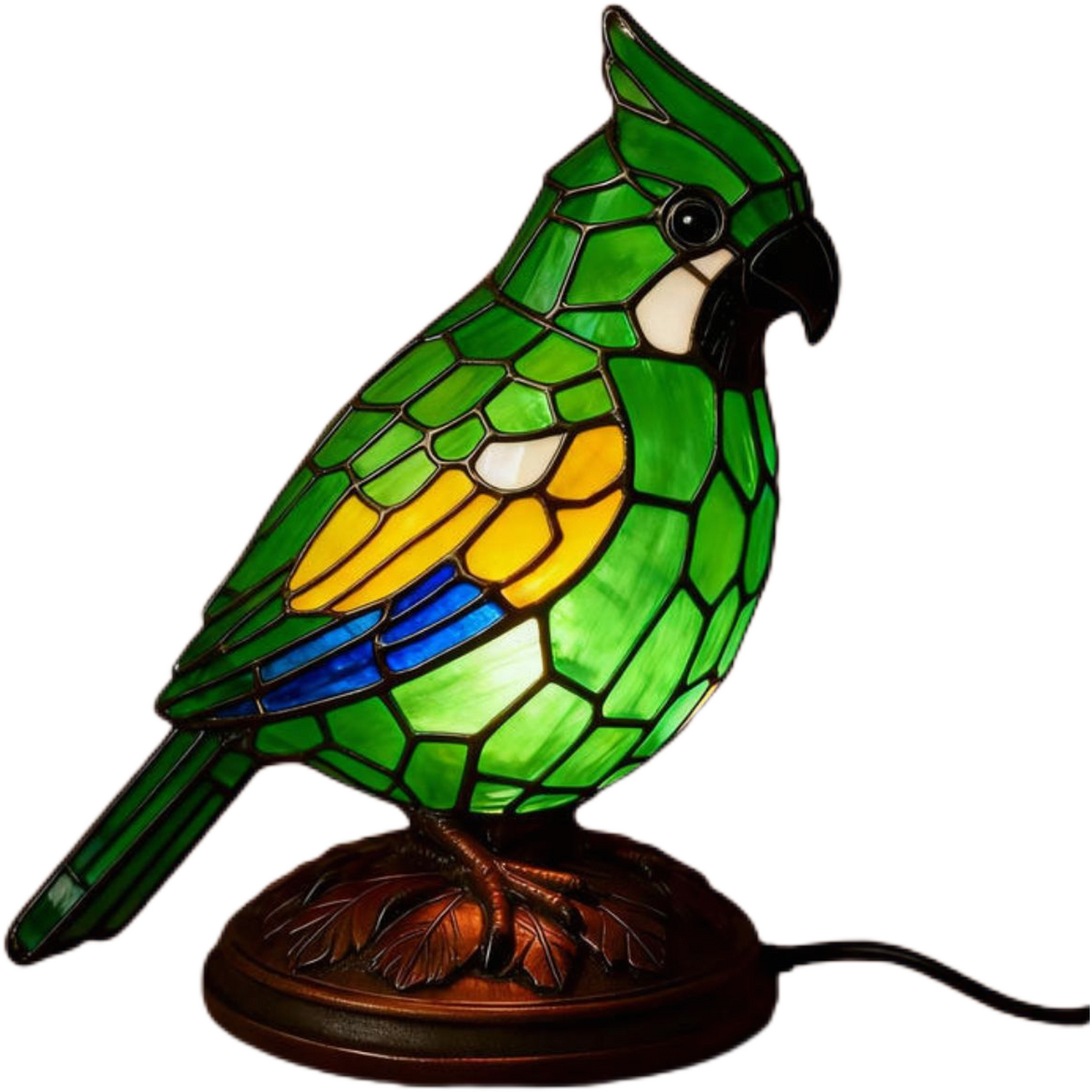 Image of Resin Bird Animal Table Lamp -&hellip;