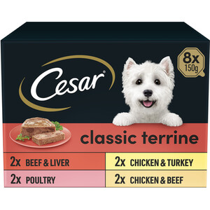 Pack of Cesar Classics Loaf Jelly Selection