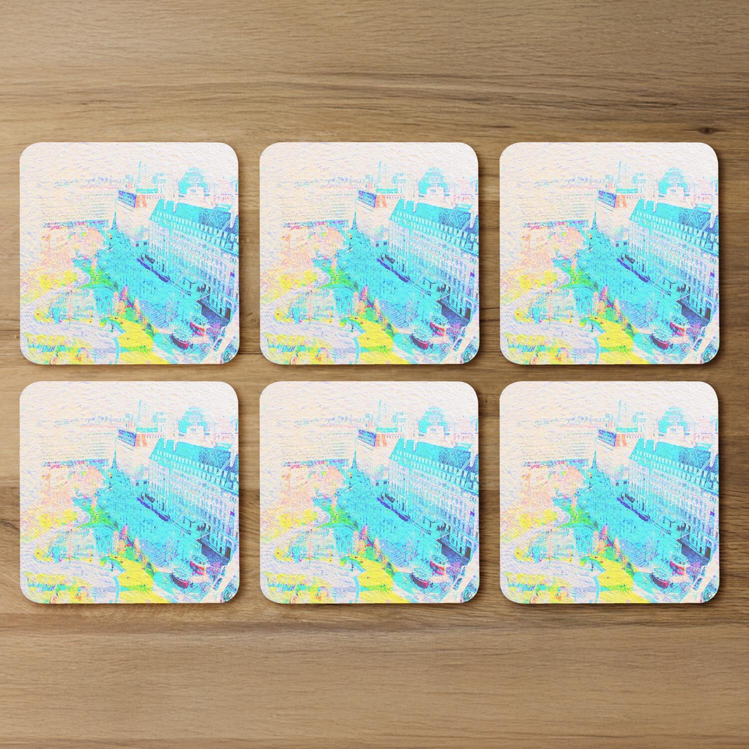 London Eye Park Coaster - Blue