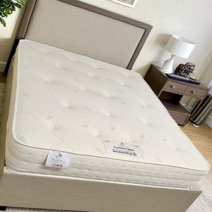 Cashmere 2000 Silk Pocket Sprung Natural Mattress With Edge Support