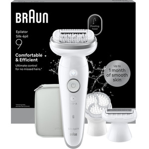 Braun Silkpil 9, Wet  Dry Epilator, 9-061, Silver