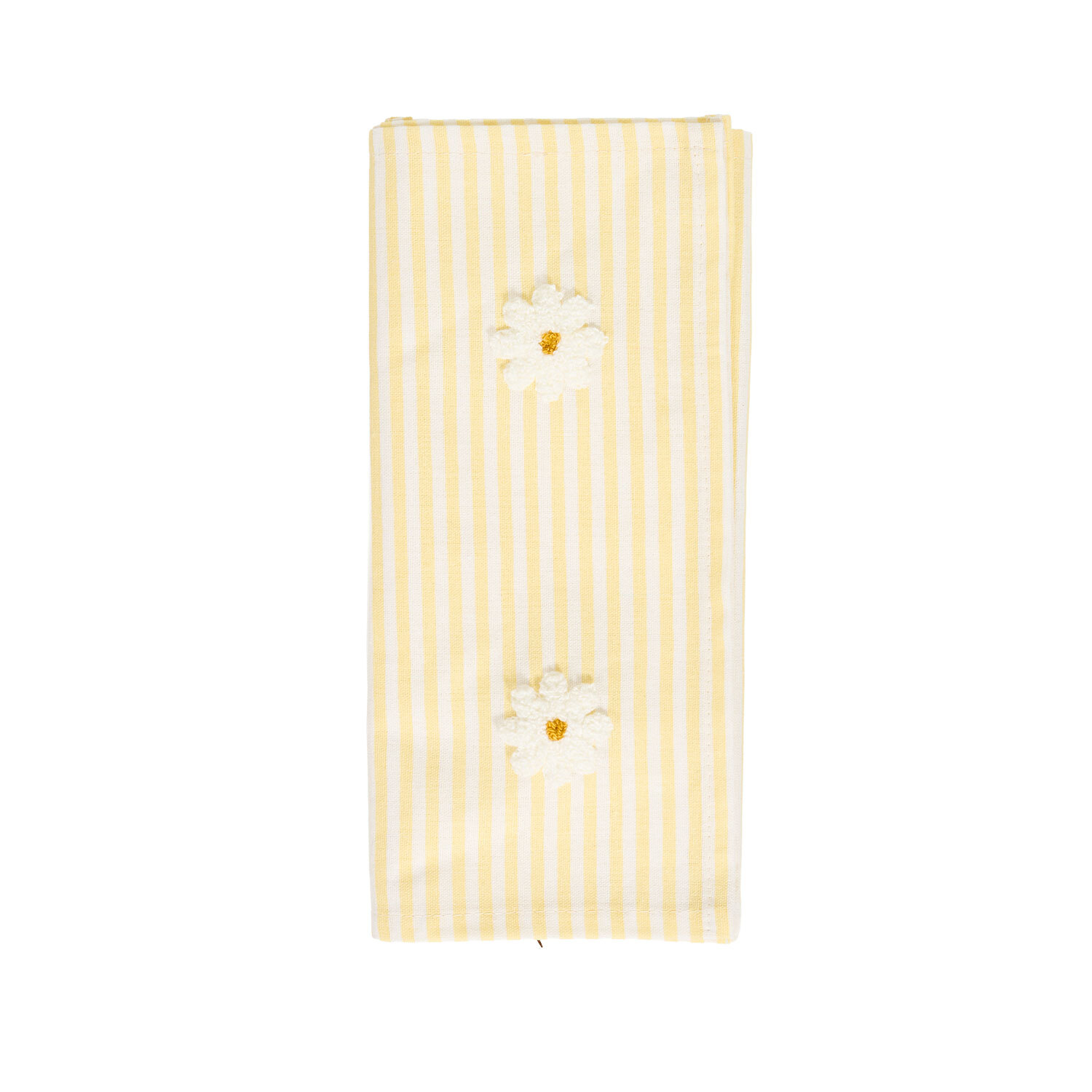 Image of Pack of 2 Embroidered Daisy Placemats&hellip;