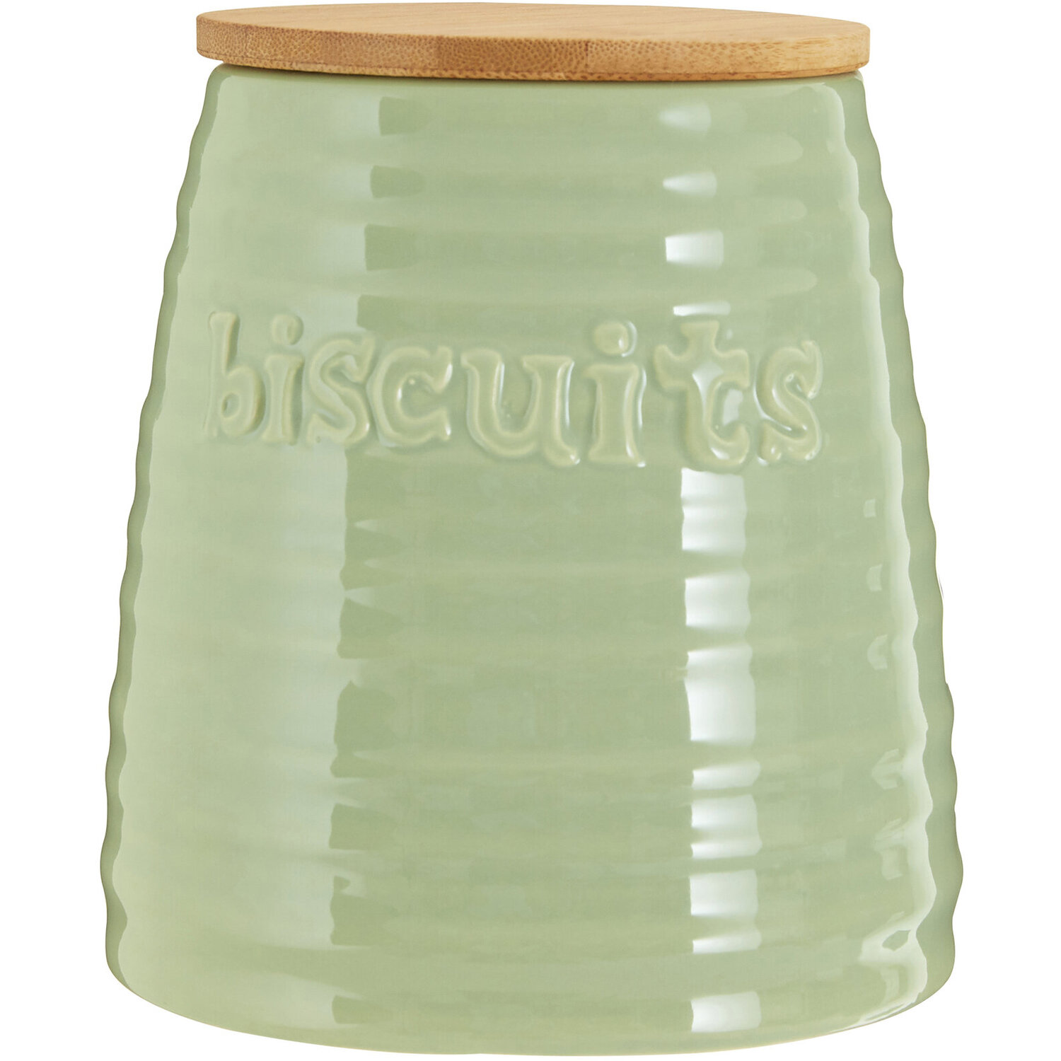 Winnie Green Dolomite Biscuit Canister - Green