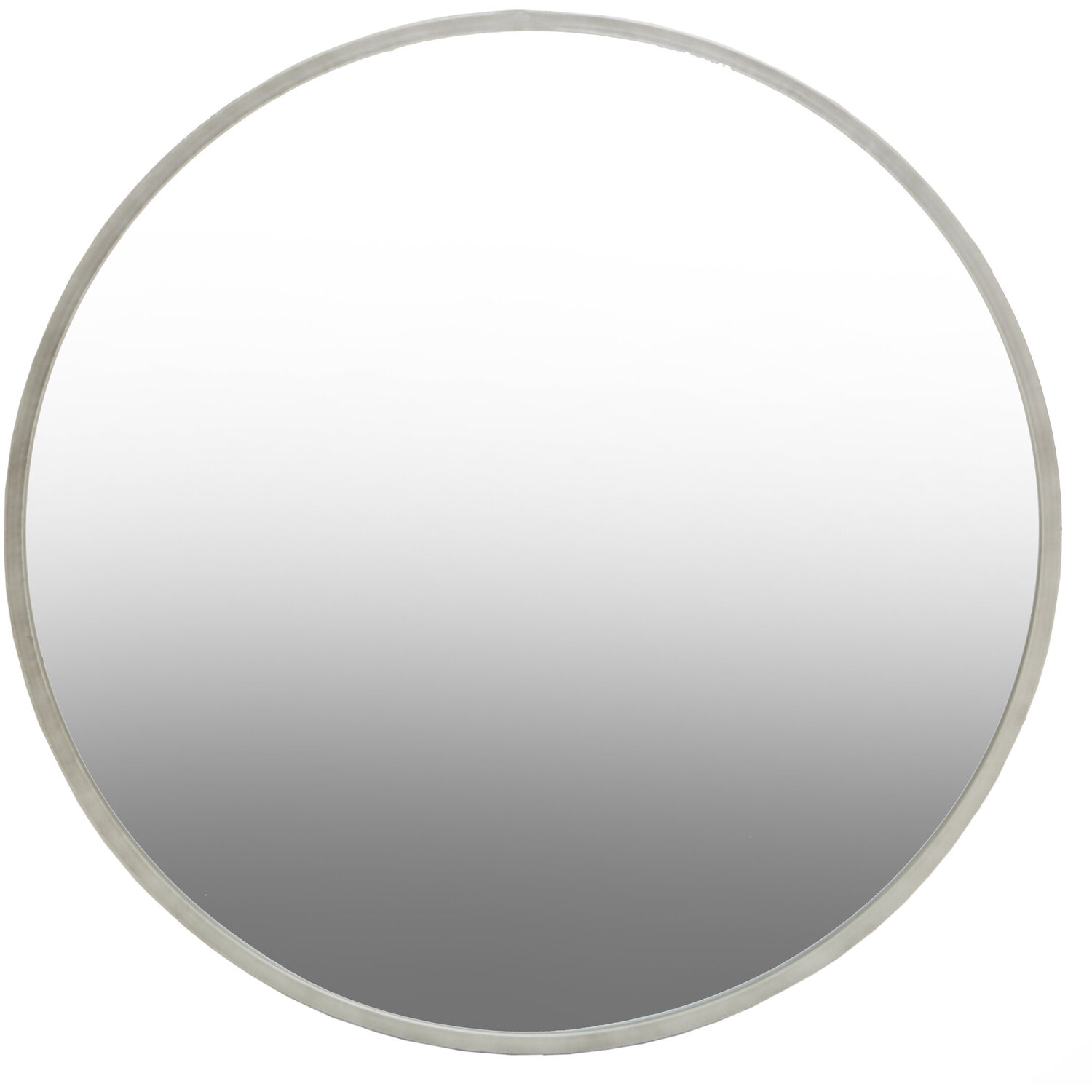 Saska Antique Gold Finish Wall Mirror - Silver