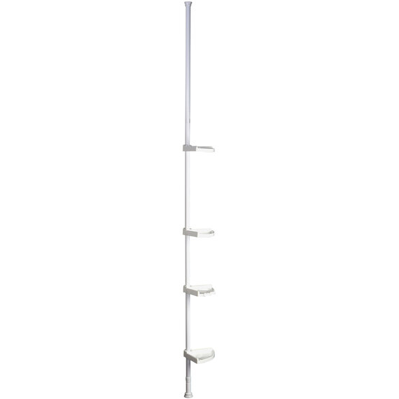Linnea Telescopic Storage 4 Tier Corner Shelf
