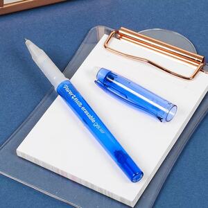 Paper Mate Gel Pens - 0.5mm Erasable Ink - Blue - Set of 48
