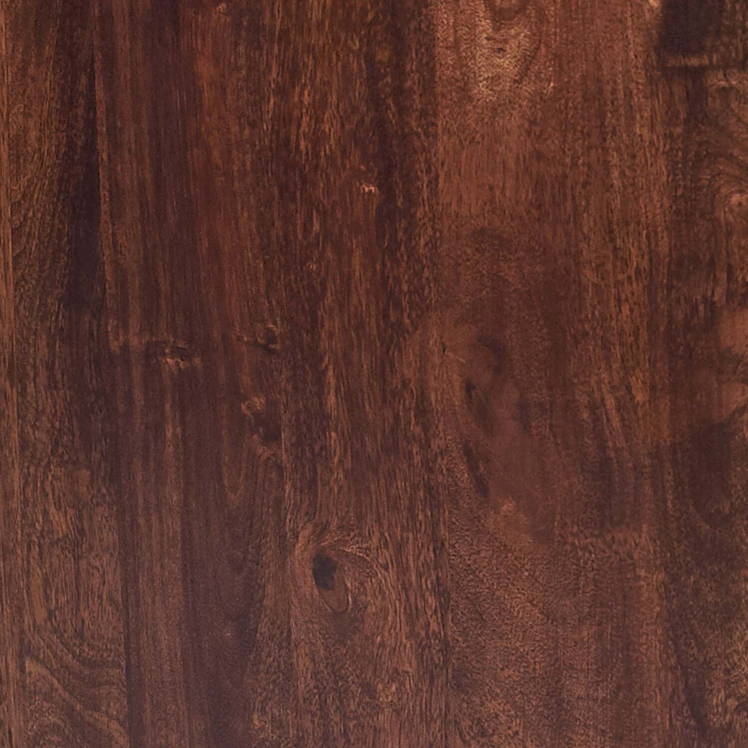 Phuket Dark Mango Wood Dining Table - Brown