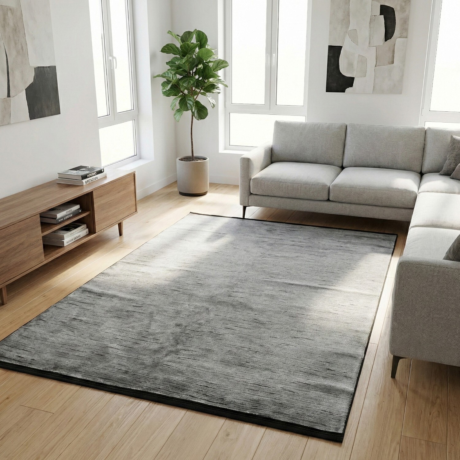 Nova Rug - Grey / 170cm
