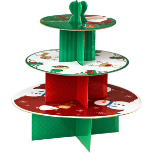 Christmas 3 Tier Cake Stand