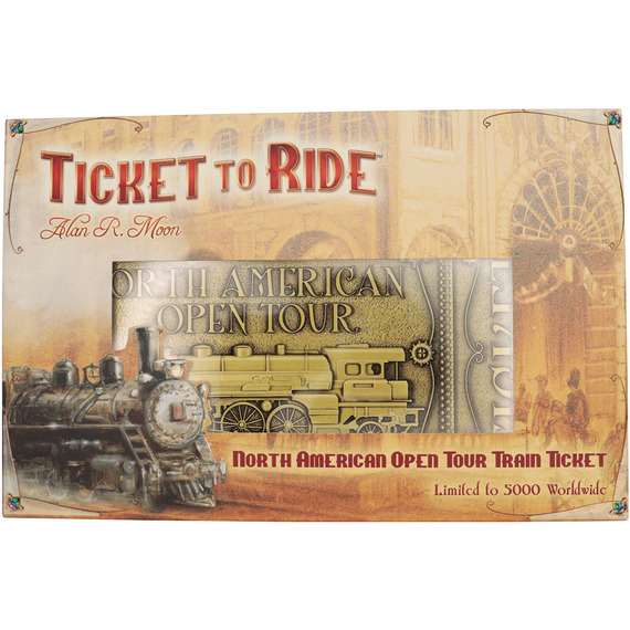 Ticket to Ride North American Open Tour Ticket