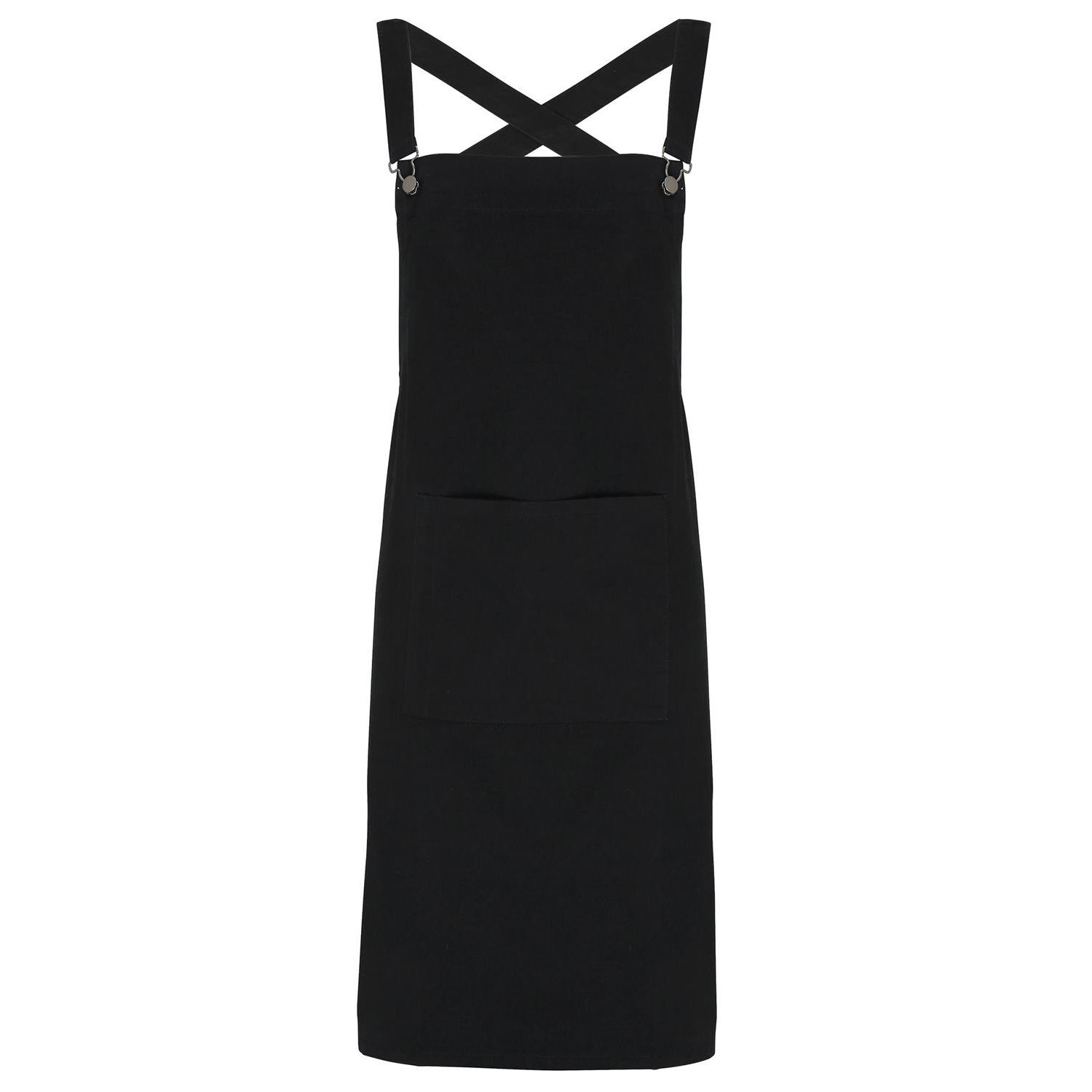 Premier Barista Cross Back Full Apron - Black