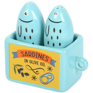 Something Different Sardine Salt and Pepper Shakers