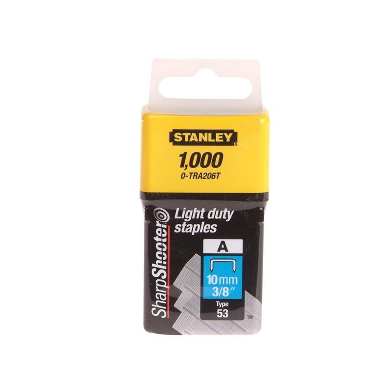 Stanley Hand Tools Tra2 Light-Duty Staples - Multi Colour