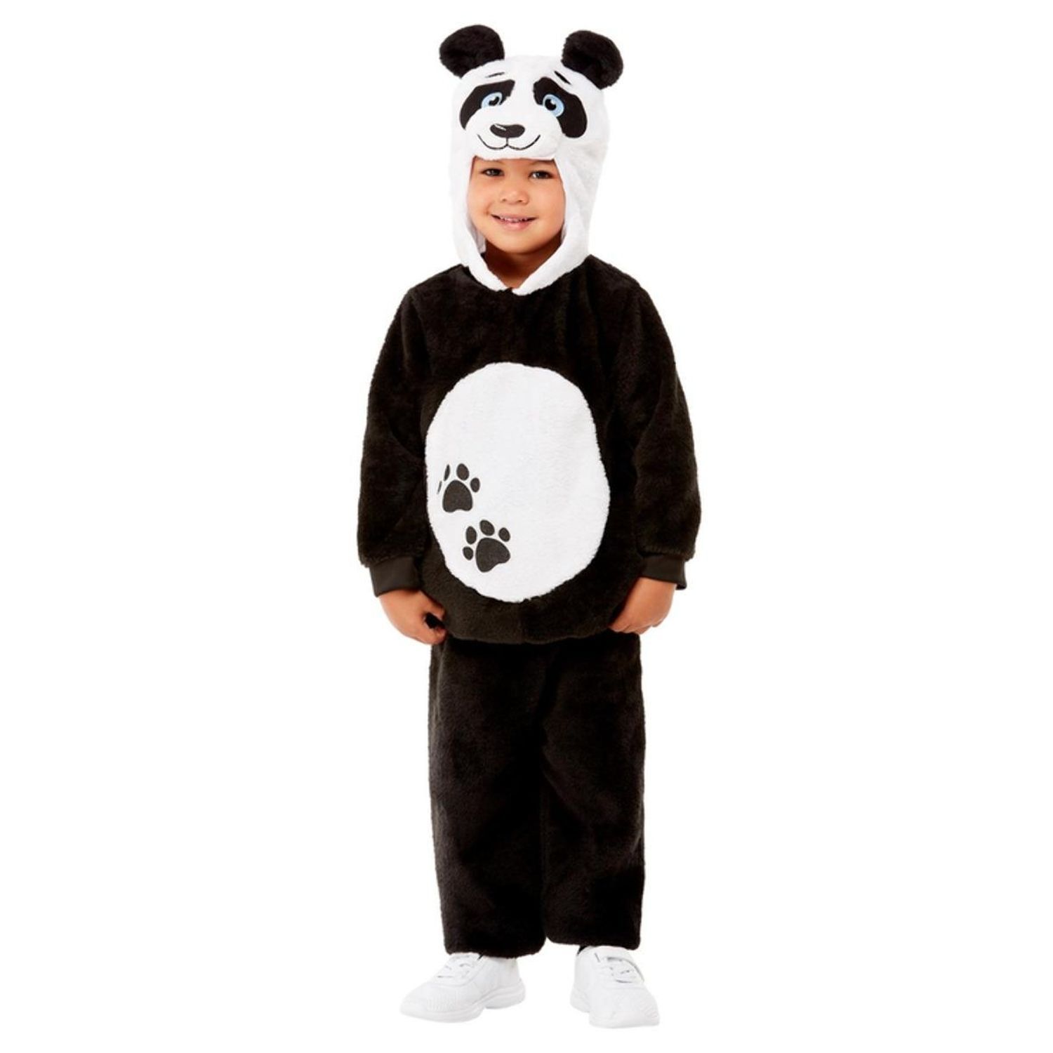 Smiffys Childrens/Kids Panda Costume Set - Black/White