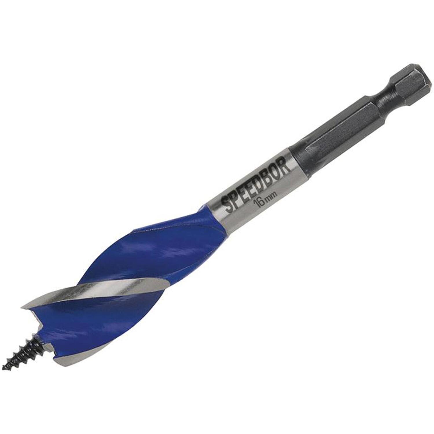 Irwin Blue Groove 6X Stubby Wood Bit 16 X 100Mm - Black - Image 10