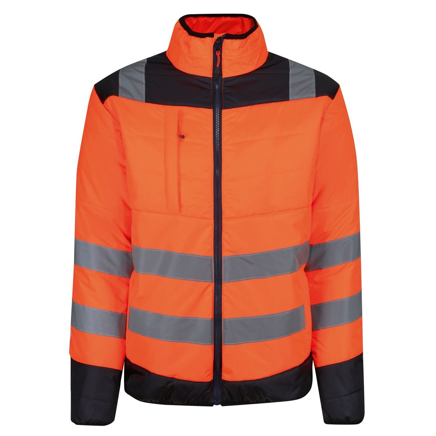 Regatta Mens Two Tone Thermal Hi-Vis Jacket - Orange / S