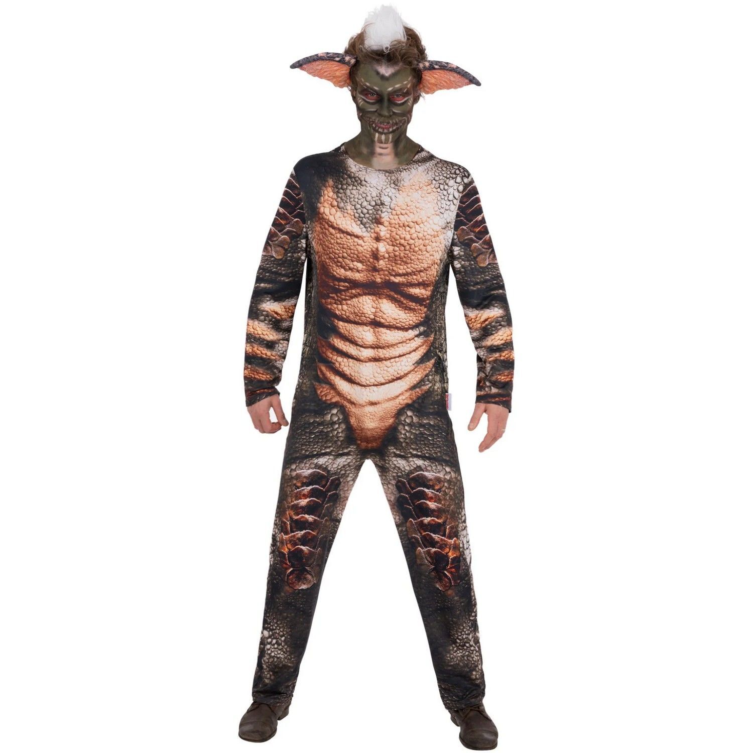 Smiffys Unisex Adult Gremlins Stripes Costume - Green / M