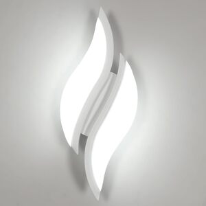 GOECO LED Wall Light Modern Indoor Wall Light  12 W White Acrylic 6500 K
