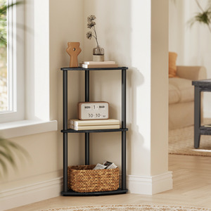 SONGMICS HOME 3-Tier Corner Shelf, Corner Shelving Unit
