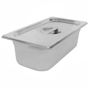Stainless Steel Gastronorm Container with Lid 1/3 3.5L
