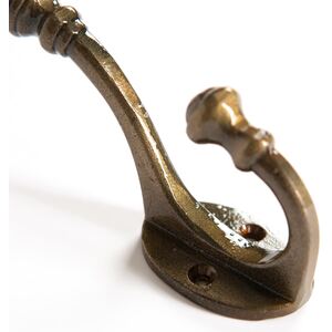 Ball End Hat & Coat Hook - W30mm x H95mm - Brass - Pack of 5