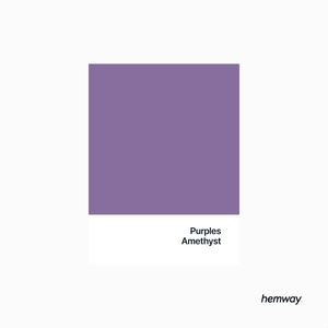 Hemway Chalk Paint Flat Matt Amethyst Purple 1L