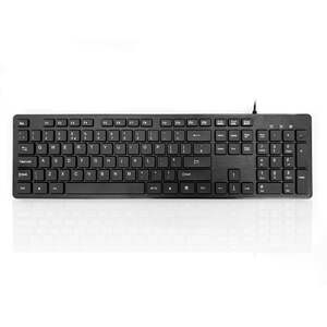 Accuratus 276R-V4 USB-A Keyboard using 100% Recycled Plastics - Black