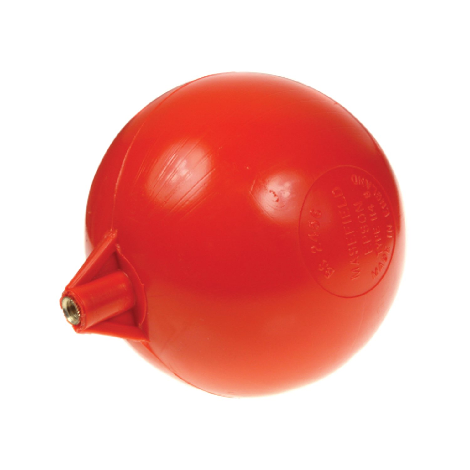 Thomas Dudley Plastic Float - Spherical 10" Dia, 9/16" - Ptoflo366795 - Red