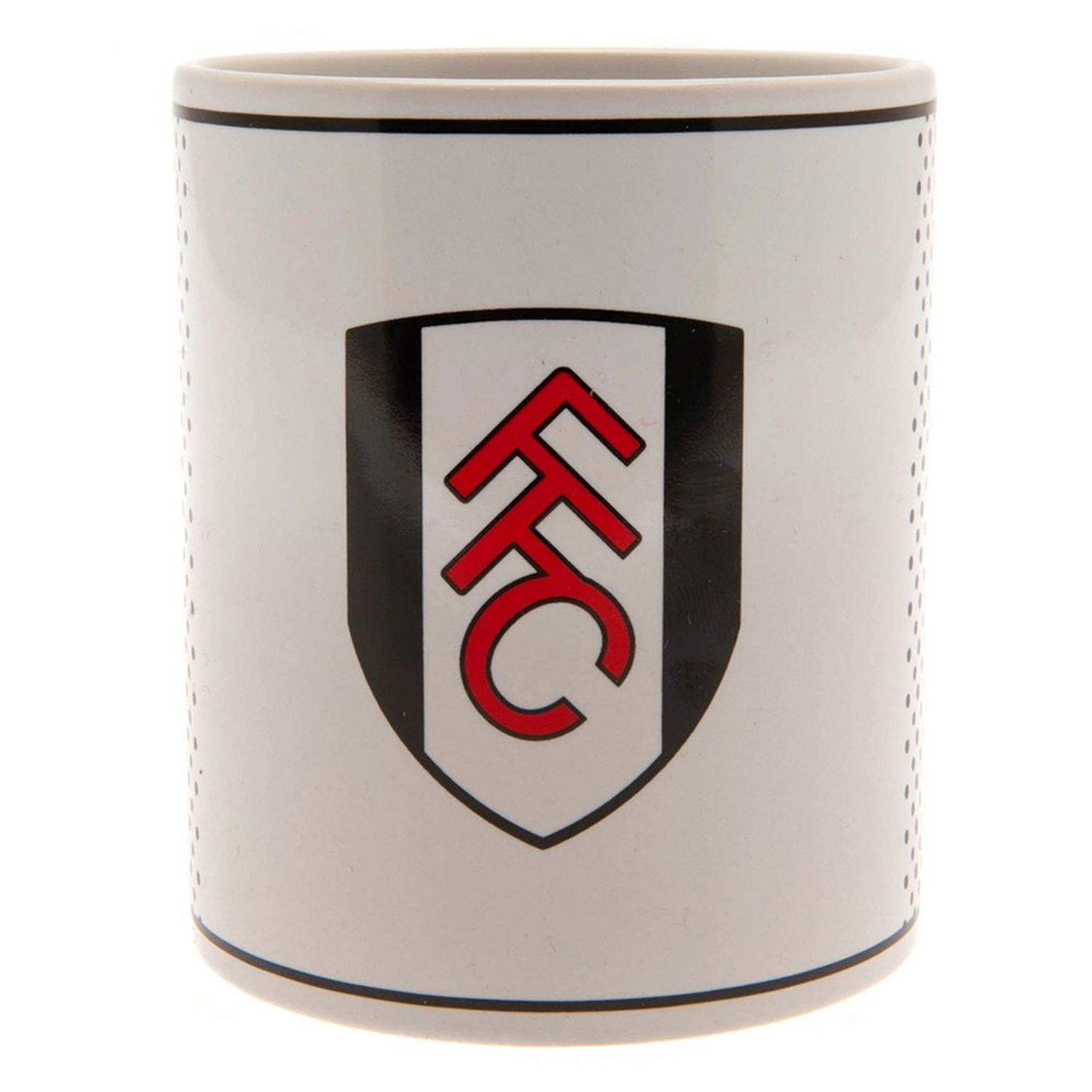 Fulham Fc Fade Mug - White/Black