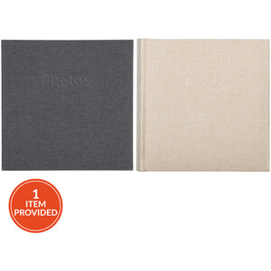 Linen 6x4 Slip-In Album