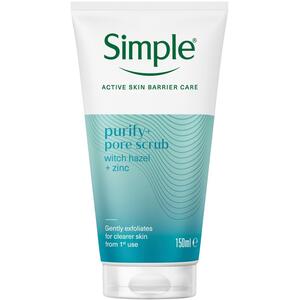 Simple Clear Pore Scrub 150ml & Night Cream 50ml 6-Pack Bundle